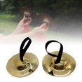 thumbnail image 2 of Copper Percussion Set for Music Teaching and Early Education Enlightenment with Stage Grade Brass Material and Three Scale Adjustment 2PCS, 2 of 4