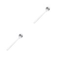 thumbnail image 3 of Redempat Cute Tea Spoon Exquisite Stainless Steel Spoon For Tea Drinking Teaware cat paw silver 1 2Set, 3 of 6