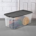 thumbnail image 3 of Sterilite 189L Modular Stackers - Flat Gray, 3 of 7