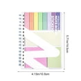 thumbnail image 3 of JZCHUNTOY Campus Season Loose-leaf Notepad (1x Notebook), Multi-functional Notepad for Office Workers, Various Combinations Available, Convenient for Writing and Note-taking, 3 of 6