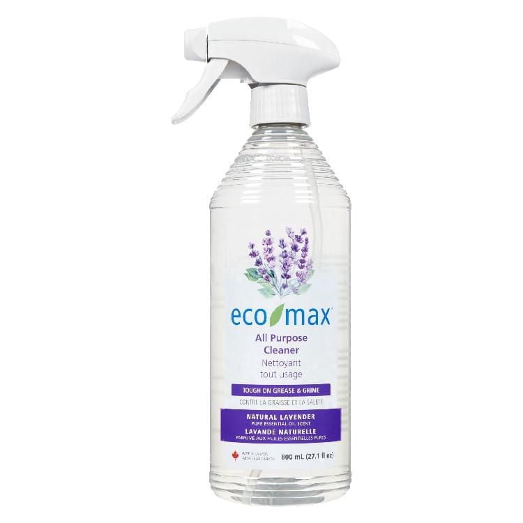 Eco Max Disinfecting All Purpose Cleaner, Natural Cleaner, Lavender Scent, 800ml