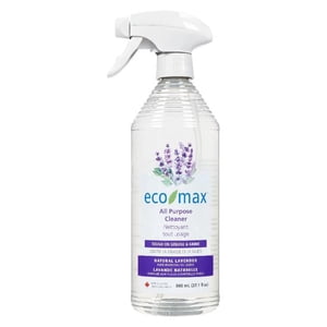 Eco Max Disinfecting Nettoyant tout usage, Nettoilant naturel, Lavande Scent, 800ml