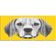 thumbnail image 2 of Funny Beagle Dog with Collar - Animal Canvas Art Print, 2 of 3