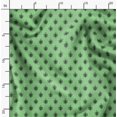 thumbnail image 2 of Soimoi Green Rayon Fabric Fleur_de_lis Damask Fabric Prints By Yard 42 Inch Wide, 2 of 6