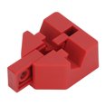 thumbnail image 2 of Circuit Breaker Lockout, Fireproof Insulated Double Pole Circuit Breaker Lockout Nylon Material Easy Use  For Work, 2 of 8