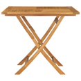 thumbnail image 2 of vidaXL 5 Piece Garden Dining Set Solid Teak Wood, 2 of 5