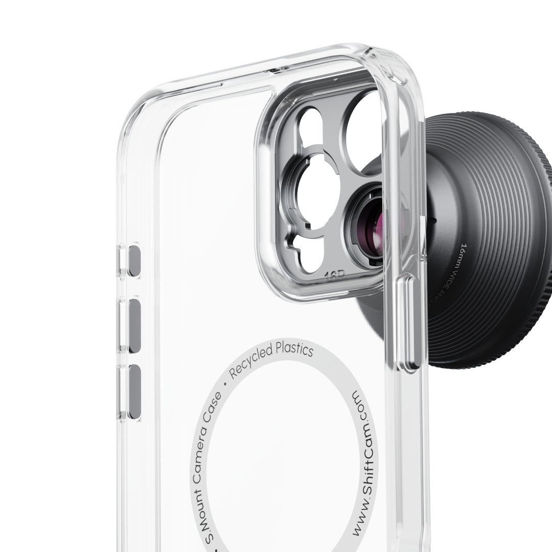 Étui pour appareil photo Shiftcam pour iPhone 16 Pro Max - Transparent