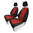 thumbnail image 1 of For 2018–2023 Honda Odyssey FH Group Neoprene Custom Fit Waterproof Car Seat Covers - Front  Red, 1 of 5