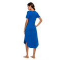 thumbnail image 5 of Robe de Nuit à Manches Courtes Col en V Longueur Complète pour Femmes Grande Taille, 5 of 5