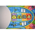 thumbnail image 4 of KC Cubs Playtime Collection ABC Alphabet, Seasons, Months and Days of The Week Educational Learning & Game Oval Area Rug Carpet for Kids and Children Bedrooms and Playroom, 4 of 5