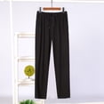 thumbnail image 2 of Dagugfen Mens Pajama Pants Drawstring Ruched Elastic Waist Loose Lightweight Comfy Loungewear Trousers, 2 of 3