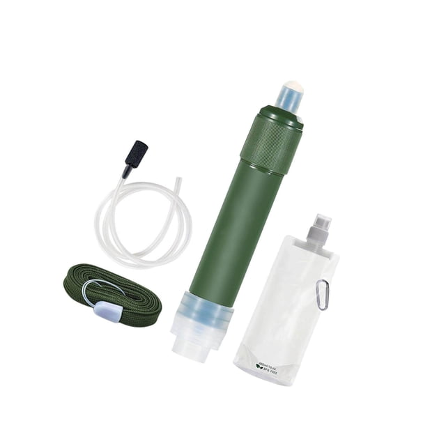 Filtre d'Eau Compact pour l'Extérieur, Purificateur, Système de Filtration, Équipement de Randonnée
