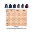 thumbnail image 5 of Innerwin Manteau Chemise à Manches Longues pour Homme Veste d'Hiver à Capuche Vestes de Bureau Bleu Royal 2TG, 5 of 5