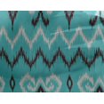 thumbnail image 4 of oneOone Georgette Viscose Fabric Chevron & Swirl Ikat Printed Craft Fabric BTY 42 Inch Wide, 4 of 4