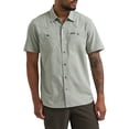 thumbnail image 1 of Wrangler® Men's Outdoor Shirt, Short Sleeve, Grey, 1 of 8