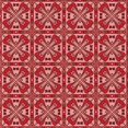 thumbnail image 1 of Ahgly Company Tapis d'Intérieur Lavable en Machine Carré Rouge Transitionnel, 5 Pieds Carré, 1 of 7