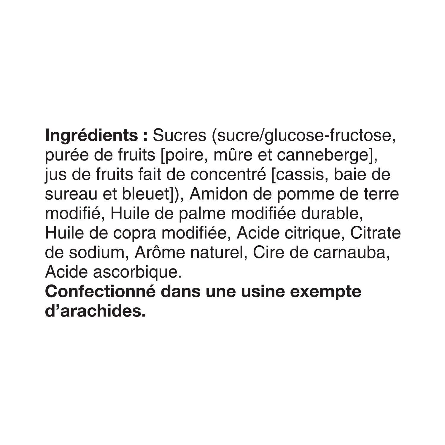 Dare REALFRUIT superfruits gélifiés, 180g