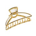 thumbnail image 1 of Pince à Griffes Style Simple Poignée Portable Alliage Robuste Accessoires de Décoration Géométrique Barrettes pour Femmes KC Or/arc, 1 of 6