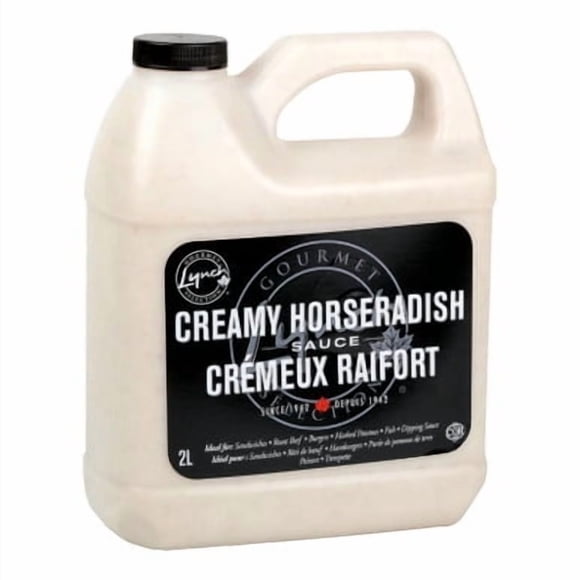 Lynch Creamy Horseradish Sauce 2 Liter/4.23lbs