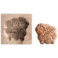 thumbnail image 2 of Oleegame 2PC Cookie Mold DIY Baking Moulds Wooden Cookie Cookie Moulds Embossing Craft Decorative Baking Tools For Christmas Thanksgiving Christmas Kitchen, 2 of 4