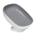 thumbnail image 2 of Hearth & Gear Wall Mounted Soap Dish With Suction Soap Holder For Bathroom & Shower Easy To Clean Design Wooden Dish Rack Rack for Bottom of Faucet Rack Soap Kitchen Hanger Dish Drying Tray Extra, 2 of 5