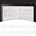 thumbnail image 3 of 1 Pair Music Sheet Clips Portable stand sheet Lightweight for Keyboard Musician Piano, 3 of 9