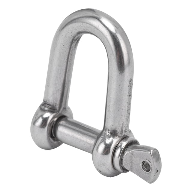 Stainless Steel Shaped Bow Shackle,Screw Pin Anchor Shackle Shaped Shackle Screw Pin Anchor Shackle Top-Notch Performance