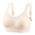 thumbnail image 3 of Timegard 3pc Bras for Women Wirefree Breathable Adjustable Strap Full Coverage High Support Comfort Bras, 3 of 3