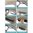 thumbnail image 4 of Labymos Car Universal Sunglasses Case, Glasses Holder Storage Box for Driver Side Overhead Grab Handle, 4 of 8