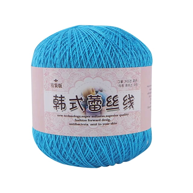 Birdeem Fil Dentelle Bricolage Tissé Mercerisé Bébé Fil Fin Fil à Crocheter