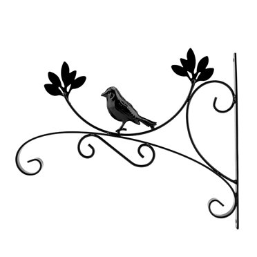Plant Hanging Bracket, Indoor Outdoor Plant Hangers, Metal Plant Hooks for Flowers Baskets Planter Bird Feeder, for Patio Porch Garden