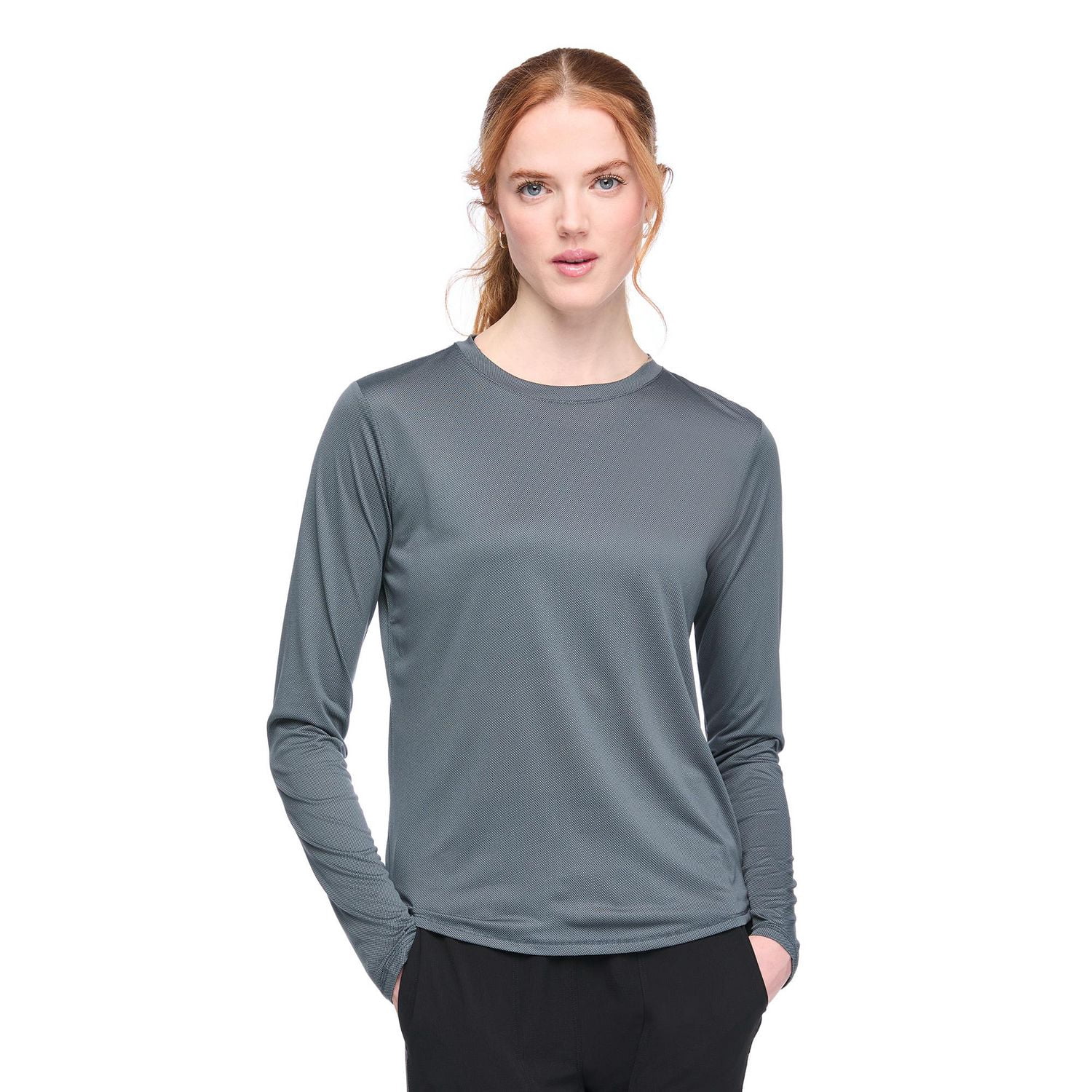 Athletic Works Women's Long-Sleeve T-Shirt