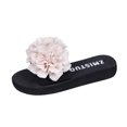 thumbnail image 2 of LSLJS Sandales de Plage à Plateforme à Fleurs d'Été pour Femmes Flip-Flops, Pantoufles pour Femmes, 2 of 9