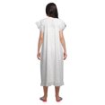 thumbnail image 4 of Moomaya Chemise de Nuit Imprimée pour Femme Mi-Mollet en Coton à Manches Courtes, 4 of 6