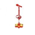 thumbnail image 1 of Adjustable Kids Karaoke Machine with Flashing Stage Lights and Singing Microphone for Educational Musical Entertainment, 1 of 5