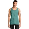 thumbnail image 1 of Hanes Mens ComfortWash Garment Dyed Sleeveless Tank Top, S, Spanish Moss, 1 of 3