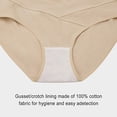 thumbnail image 5 of Harpily 2025 sous-Vêtements Culottes Coton Taille Façonnée V Bas Post-Partum Culottes Maternité Grossesse, 5 of 5