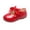 Red, variant on Leather Shoes Princess Kids Toddler Sandals Knot Girls Infant Baby Baby Shoes White 21/15 M—18 M