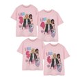 thumbnail image 1 of Barbie Birthday Age Girls Pink Short Sleeved T-Shirt, 1 of 6
