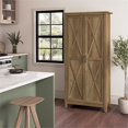 thumbnail image 3 of Key West Kitchen Pantry Cabinet with Doors in Reclaimed Pine - Engineered Wood, 3 of 11