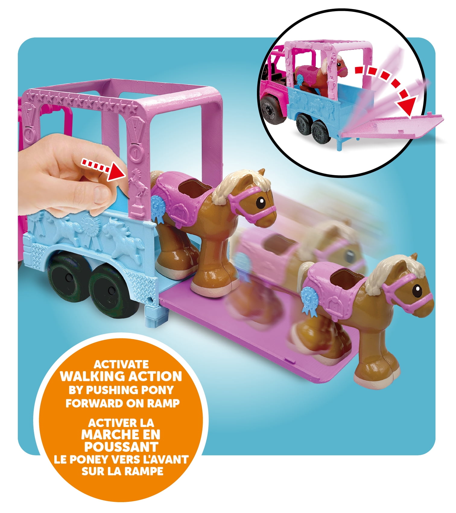 Kid Connection Ensemble de jeu Ranch a poneys
