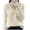 Beige, variant on Wancir Cashmere Sweaters for Women, 100% Merino Wool Pullover Long Sleeve Crew Neck Sweater Lightweight Knit Top