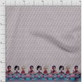 thumbnail image 1 of Soimoi Cotton Jersey Fabric Human Figure Panel Printed Craft Fabric by The Yard 58 Inch Wide, 1 of 3