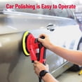 thumbnail image 2 of Electric Random Orbital Sander, Brushless Motor, Powerful 350W & Low Vibration Palm Sander,10000 RPM Variable Speed,6-Inch Pads For Woodworking, Polishing, Sanding, Carpentry, 2 of 8