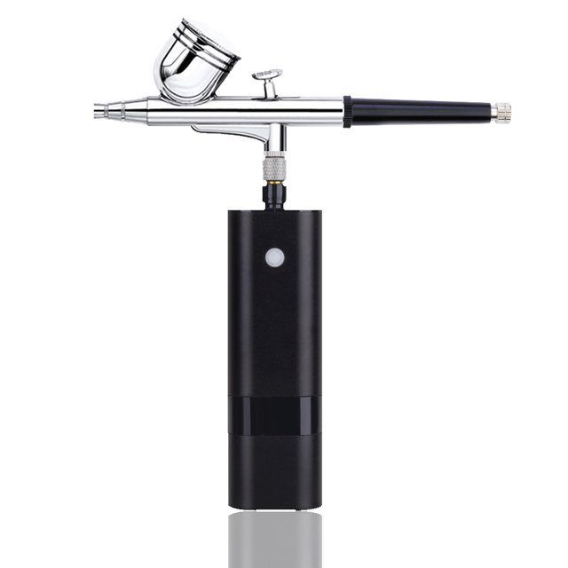 Mini Cordless Airbrush Kit High Pressure Multi-purpose Compressor Single Action Spray Gun For Art Model Makeup Nail Tools ,Easy to Use