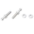 thumbnail image 3 of Unique Bargains 4 Set 10mm Car Gas Strut Ball Stud Silver Tone for Gas Struts Shock, 3 of 5