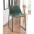 thumbnail image 2 of ACME Valgus Side Chair in Vintage Green & Black, 2 of 2