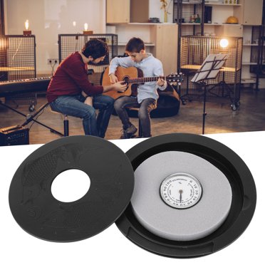 Acoustic Guitar Soundhole Humidifier Folk Guitar Sound Hole Dehumidifier with Hygrometer Guitar Accessories