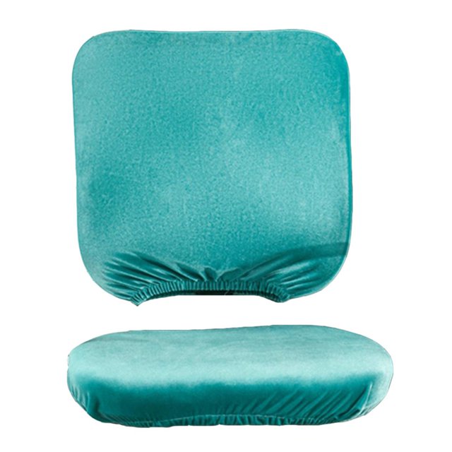GROWTH TANK Removable Stretchable Slipcover Office Computer Chair Covers Lake Blue