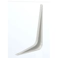 thumbnail image 1 of 6"x8" White Shelf Bracket 1 Piece, 1 of 2